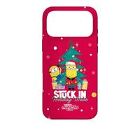 Minions Stuck in Holiday Mode Festive Coque pour iPhone 17 Pro Max