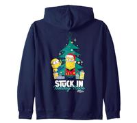 Minions Stuck in Holiday Mode Festive Sweat à Capuche