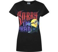Minions - T-shirt SORRY I´M BAD - Femme (NS4553)