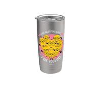 Minions This Valentine’s Day Love Yourself Gobelet isotherme en acier inoxydable double paroi