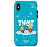 Minions Tight Knit Festive Holiday Coque pour iPhone X/XS