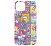 Minions Unicorn Adventure All Over Print Coque pour iPhone 15 Plus