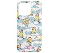 Minions Unicorn Magic All Over Print Coque pour iPhone 15 Pro Max