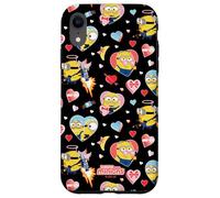 Minions Valentine Hearts All Over Print Coque pour iPhone XR