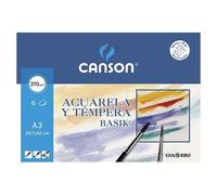 Canson-Infinity Papier pour aquarelles 402393 – 6 pages