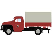 Minis by Lemke LC3230 N Modèle réduit de véhicule prioritaire Opel Flash anti-incendie volontaire Pritsche/plane