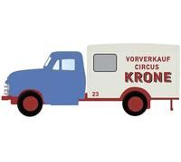 Minis by Lemke LC3236 N Modèle réduit de camion Opel Mallette flash Circus Krone
