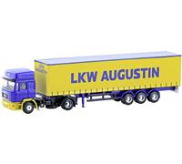 Minis by Lemke LC4069 N Modèle réduit de camion MAN Train de selle F90 pour bâches de rideaux camion Augustin (AT)