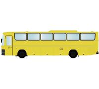 Minis by Lemke LC4429 N Modèle réduit de bus Mercedes Benz O303 RHD Deutsche Bundespost