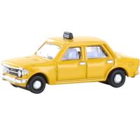Minis by Lemke LC61515 N Modèle réduit de voiture particulière Fiat 128, taxi, jaune