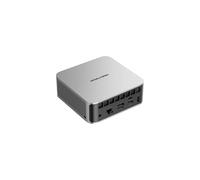 MINIS FORUM AI X1 Mini PC, AMD Ryzen 7 255 processeur 8 cœurs 16 Fils jusqu'à 4.9 GHz, AMD Radeon 780M, Barebone sans DDR5 RAM/PCIe 4.0 SSD, HDMI/DP/USB4 x 2/2.5G RJ45, USB 3.2 x 2, WiFi 7, BT5.4