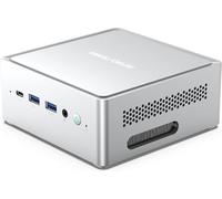 MINIS FORUM Mini PC NAB6 Lite, processeur Core i5-12600H 12 cœurs/16 Threads jusqu'à 4,5 GHz, Carte Graphique Iris XE, 16 GB DDR4/512 GB PCIe4.0 SSD, 2xHDMI/2xUSB-C/2xRJ45 2.5 LAN