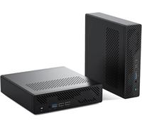 MINIS FORUM MS-01 Mini-PC Workstation, Intel Core i5-12600H (vPro), 32 Go RAM, SSD 1 to, 2× SFP+ 10 Gbps, 2× RJ45 2,5G, 2× USB4, Slot PCIe 4.0 x16, Prise en Charge de 3× M.2 (2280/22110) et SSD U.2