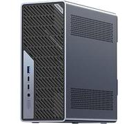 MINIS FORUM MS-02 Ultra Workstation Mini PC, Intel Core Ultra 9 285HX (24C/24T, BIS zu 5.5GHz), 32GB RAM, 1TB SSD, PCIe 5.0 x16,4× DDR5(ECC), 4× M.2, USB4 v2,Dual 25GbE+10GbE+2.5GbE(vPro), Wi-FI 7