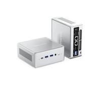 MINIS FORUM NAB9S Mini PC, processeur Core i9-13900HK 14C/20T jusqu'à 5,4 GHz, Carte Graphique Intel Iris XE, HDMIx2/USB-Cx2, 2,5G RJ45 LANx2, 16 Go DDR4 / 500 Go PCIe 4.0 SSD, HDD Slot, Wifi6E&BT5.2