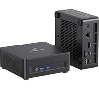 MINIS FORUM UM690L Slim Mini PC, AMD Ryzen 9 6900HX 8C jusqu'à 4.9 GHz et AMD Radeon 680M, 32 GB LPDDR5(on Board, jusqu'à 6400MT/s)/1TB SSD, HDMI/USB4/DP Sortie vidéo, WiFi 6E, BT5.2, USB 3.2 x 2