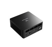 MINIS FORUM UM690L Slim Mini PC, AMD Ryzen 9 6900HX 8C jusqu'à 4.9 GHz et AMD Radeon 680M, 32 GB LPDDR5(on Board, jusqu'à 6400MT/s)/512GB SSD, HDMI/USB4/DP Sortie vidéo, USB 3.2 x 2, WiFi 6E, BT5.2