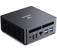 MINIS FORUM UM790 Pro Mini PC AMD Ryzen 9 7940HS Jusqu’à 5,2 GHz, 32 Go DDR5, SSD PCIe 4.0 1 to, Radeon 780M, Wi-FI 6E, BT 5.3, LAN 2,5G, USB4, HDMI 2.1