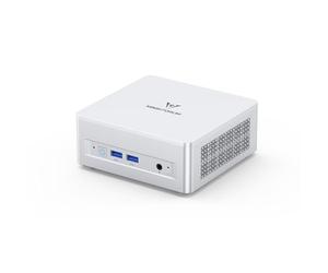 MINIS FORUM UM870 Slim Mini PC,AMD Ryzen 7 8745H Mini Computer (8C/16T, jusqu'à 4,9 GHz), 32 Go RAM DDR5 et 1 TB SSD PCIe 4.0, DP/HDMI 2.1/USB4, 4 x USB Type A,WIFI6E/BT5.2