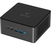 MINIS FORUM UM890 Pro Mini PC, processeur Ryzen 9 8945HS, 8 cœurs/16 Threads jusqu'à 5,2 GHz, Carte Graphique Radeon 780M, Version Barebone sans RAM/SSD/OS, HDMI/DP/USB4 × 2, RJ45 2,5 G × 2