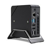 MINIS FORUM Venus Series UM773 Lite Mini PC, CPU AMD Ryzen 7 7735HS 8C/16T jusqu'à 4,75 GHz et AMD Radeon 680M (fréquence Graphique 2200 MHz), Barebone sans DDR5/SSD/OS, 2 × HDMI/USB4, RJ45 2,5G LAN