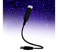 Minis Lampe De Projection LED Star Night, Lumières La-ser Emrefashion, Plafond De Voiture Et De Maison, Veilleuse USB Romantique Plug And Play, Lumières Étoiles Pour Voiture
