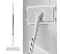 Minis Mop, -ni Serpillère Compatible, MiniVadrouille À Changement De Chiffon Automatique Balai Plat Rotatif À 360 ° Balai De Nettoyage De La Maison avec Serviette De Visage Ou Lingettes Compatibles