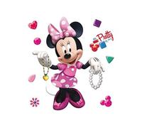 AG ART Minis Stickers Disney - Minnie Mouse - Modèle Pretty - 30 CM x 30 CM Multicolors