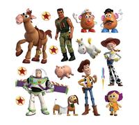 Minis Stickers Disney - Toy Story 4 - Multicolore - Repositionnables - Pour enfants à partir de 3 ans