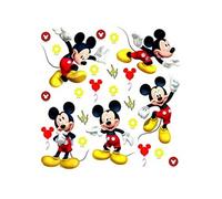 AG ART Minis Stickers Mickey Disney - 30 CM x 30 CM Multicolors