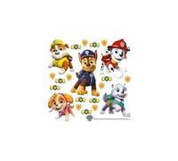Minis stickers pat'patrouille - modèle avec marcus, stella, ruben, chase et everest - 30 cm x 30