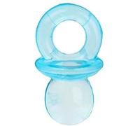 MINIS TOTOCHES - Tétines - SUCETTES BEBE POUR DECO BAPTEME (bleu turquoise) 2cm - Mini totoche bleu ciel 2cm x 1cm (lot de 24)