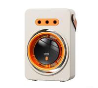 Minis Unité AC portable, 100 vitesses réglables plus 160 ml, faible puissance 4,5 W pour tente de voiture de bureau (blanc)