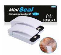 MiniSeal Soudeuse de film plastique Appareil de mise sous vide Appareil de mise sous vide manuel Kit 2 pièces