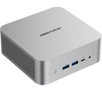 MINISFORUM M1 Pro 125H Mini PC, Intel Core Ultra 5 125H (14 cœurs/18 threads, jusqu'à 4,5 GHz), 32 Go de RAM DDR5, SSD de 512 Go SSD M.2 PCIe 4.0, USB 4/RAID/OCuLink/Wi-Fi 7/BT 5.4,écran quadruple 4K