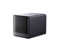 MINISFORUM N5 Pro NAS de Bureau 5 Baies, Ryzen AI 9 HX Pro 370 12C/24T, 16 Go DDR5, 128 Go SSD, 10GbE+5GbE, 3X M.2 NVMe, OCuLink, HDMI 4K/2x USB4, PCIe x16, MinisCloud OS (sans Disque)