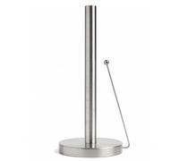 Minismus Porte Essuie-Tout sur Pied- Support Rouleau Stable avec Bras Anti-Roulement - Dérouleur Papier Cuisine Moderne - Accessoire Essuie-Tout Pratique et Élégant (Argent)