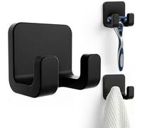 Minismus Porte Rasoir Douche en Silicone, Crochet Douche Auto-adhésif, Support Rasoir Sans Perçage, Accessoire de Douche