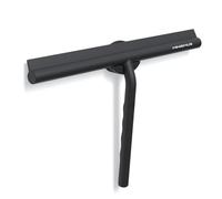 Minismus Raclette de Douche pour Douche, Salle de Bain, carrelage, Miroir, fenêtre, Support magnétique sans perçage, Autocollant, Design Moderne élégant (33 cm, Noir)