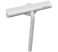 Minismus Raclette Douche Magnétique Adhésive, sans Perçage, 21 cm, Blanc | Raclette vitre, nettoyage salle de bain, silicone, support magnétique, autocollant, sans perçage, pour douche et miroir