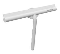 Minismus Raclette Douche Magnétique Adhésive, sans Perçage, 28 cm, Blanc | Raclette vitre, nettoyage salle de bain, silicone, support magnétique, autocollant, sans perçage, pour douche et miroir