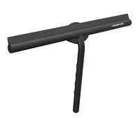 Minismus Raclette Douche Magnétique Autocollante, sans Perçage, 33 cm, Noir | Raclette vitre, nettoyage salle de bain, silicone, support magnétique, autocollant, sans perçage, pour douche et miroir