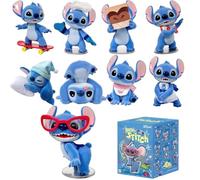 MINISO Disney Hello Stitch Series Boîte à aveugles exquise collection ornement cadeau d'anniversaire (aléatoire 1 pièce)