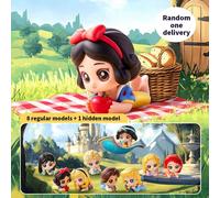 Miniso Disney Princess Série Thé de l'Après-midi Boîte Aveugle à Collectionner, Figurine Mini Mignonne, Design Surprise Unique, Parfait pour la Collection, les Cadeaux et l'Affichage à la Maison ou au