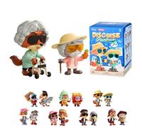 MINISO Disney Zootopia Partner Disguise Series Figurine à collectionner pour décoration d'intérieur et cadeaux, style aléatoire (boîte unique)