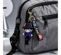 MINISO Hunter Squad K-Pop Music Figure Porte-clés, Ensemble de porte-clés de poupées mignonnes, Charmes de sac à dos pour la rentrée scolaire, Pendentif de jouet de personnage de fille idole de dessin