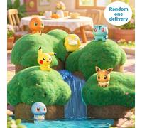 MINISO Pokémon Small Adventure Edition Pack de figurines assorties, assortiment aléatoire avec surprises, reproduction du design classique des personnages, décoration de voiture et de bureau (1 expédi