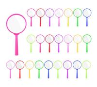 MINISOISO Loupe pour Enfant,24 Pièces Mini Loupe Enfant LoupeS Ensemble,5X Loupes en Plastique Enfants,Enfants Loupes à Main,Âgées Loup de Lecture,Observant Loup Colorée,pour Journaux,Lecture, Insecte