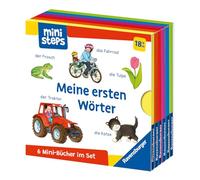 ministeps: Mein erster Bücher-Würfel: Meine ersten Wörter (Bücher-Set): Ab 12 Monate