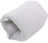 Ministillkissen Small Nursing Pillow For On The Go In Various Designs-Light Grey Muslin